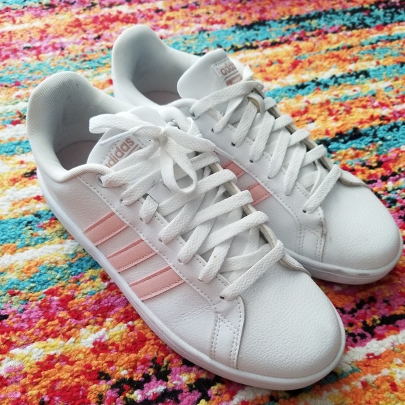 adidas advantage sneaker pink